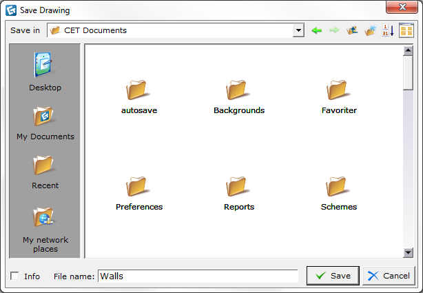 Saved Graphics Saving a drawing