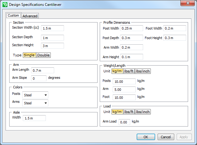 Design Specifications